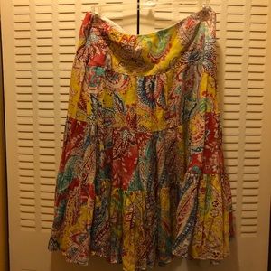 Ralph Lauren boho skirt
